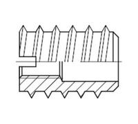 IQS DIN 7965 Écrou à visser (cheville à vis), MS M12x25x22 HP Quantité:100