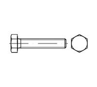 IQS DIN 933 Vis à tête hexagonale, filetage jusqu'à la tête, 10.9 galZn temp. M18x45 HP Quantité:50