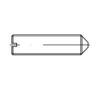 IQS ISO 7434 Pointeau fileté avec pointe et fente, 14H M1,6x2 KP Quantité:100