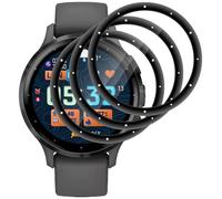 IQShield Lot de 3 films de protection d'écran en verre trempé ultra transparent pour Garmin Venu 3s, couverture complète 3D, sensibilité tactile, sans bulles