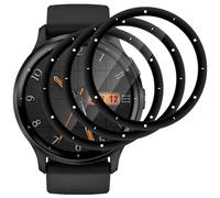 IQShield Lot de 3 films de protection d'écran pour Garmin Venu 3 en verre trempé ultra transparent, couverture complète 3D, sensibilité tactile, sans bulles