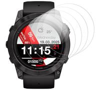 IQShield Lot de 4 films de protection d'écran en verre trempé ultra transparent pour Garmin Epix/Epix Pro (Gen 2) 47 mm, sans bulles, dureté 9H, sensibilité tactile