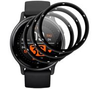 IQShield Verre Trempé pour Garmin Vivoactive 5, 3 Pièces Haut Définition Protection écran, Vitre Protection de Anti Rayures, 3D Couverture Complète, Sensible au Toucher, Anti-Empreintes