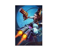 IQTFHGB Bayonetta - Poster de jeu 2 sur toile - Décoration murale pour salon, chambre à coucher - 30 x 45 cm