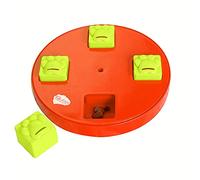 Iquities Distributeur de friandises pour Chien - Jouet interactif Durable - Distributeur de friandises - Distributeur de friandises Lent pour Chiens