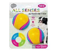 Iquities Pet Brands iQuties Lot de 2 balles parfumées au Bacon pour Chien