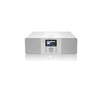 , ir-540d+btwh micro-chaîne radio internet wi-fi et numérique dab+/ fm, lecteur cd-mp3 bluetoot, , blanc
