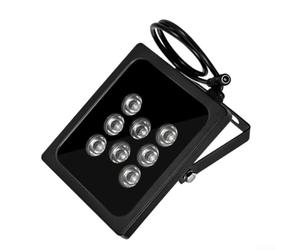 IR grand angle pour illuminateur faisceau 90° pour caméra de sécurité large | 940 nm pour la longueur d'onde, pour une lueur rouge nulle, surveillance discrète, portée de 60 m, invisible à l'œil nu