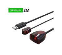 IR Remote Extender Repeater Receiver USB Adapter Transmitter Applies to All,2m With lights