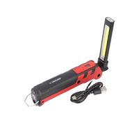 Velamp KUBRIK Lampe torche rechargeable Rouge