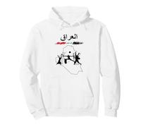 Irak Bagdad Irak Home Irak Carte Irak Irak I Love Irak Drapeau Sweat à Capuche