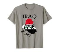 Irak Bagdad Irak Home Irak Carte Irak Irak I Love Irak Drapeau T-Shirt
