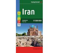 Freytag & Berndt – Carte routière Iran – Échelle 1:1 500 000 – Broché