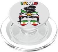 Iran, Drapeau iranien, Fille iranienne, Femmes Filles iraniennes PopSockets PopGrip pour MagSafe