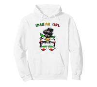 Iran, Drapeau iranien, Fille iranienne, Femmes Filles iraniennes Sweat à Capuche