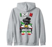 Iran, Drapeau iranien, Fille iranienne, Femmes Filles iraniennes Sweat à Capuche
