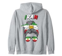 Iran, Drapeau iranien, Fille iranienne, Femmes Filles iraniennes Sweat à Capuche