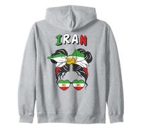 Iran, Drapeau iranien, Fille iranienne, Femmes Filles iraniennes Sweat à Capuche