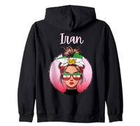 Iran, Drapeau iranien, Fille iranienne, Femmes Filles iraniennes Sweat à Capuche