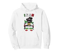 Iran, Drapeau iranien, Fille iranienne, Femmes Filles iraniennes Sweat à Capuche