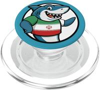 Iran Drapeau Requin Drôle Iranien PopSockets PopGrip pour MagSafe