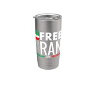 Iran Femme Vie Liberté Iran libre Gobelet isotherme en acier inoxydable double paroi