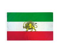 Iran Flag, 150x90cm Old Historic Persian Iranian Flag, Iran Lion and Sun Flags for Indoor Outdoor Garden