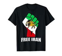 Iran Free Iran Woman Life Freedom Drapeau de l'Iran Shiro Khorshid T-Shirt