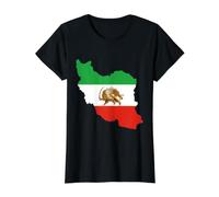 Iran, Iran Libre, Drapeau, Lion, Pahlavi, shah, Roi, Rezashah T-Shirt Graphique avec Valeur