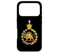 Iran Lion et Soleil Dynastie Pahlavi Shir o Khorshid Coque pour iPhone 17 Pro