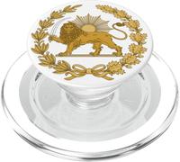 Iran Lion Soleil Achéménide Empire Safavide Dynastie PopSockets PopGrip pour MagSafe