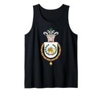 Iran Shir o Khorshid Pahlavi Era Lion et Sun Imperial Crest Débardeur