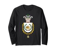 Iran Shir o Khorshid Pahlavi Era Lion et Sun Imperial Crest Manche Longue