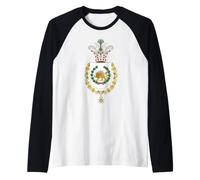 Iran Shir o Khorshid Pahlavi Era Lion et Sun Imperial Crest Manche Raglan