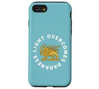 Iran Shiro Khorshid La lumière surmonte Les ténèbres Lion et Soleil Coque pour iPhone SE (2020) / 7/8