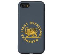 Iran Shiro Khorshid La lumière surmonte Les ténèbres Lion et Soleil Coque pour iPhone SE (2020) / 7/8