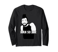 Iran So Far Funny Pun Distance Runner Sarcastique Graphic Manche Longue