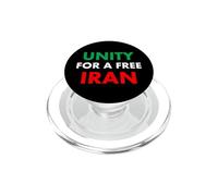 Iran Unité pour Un Iran Libre PopSockets PopGrip pour MagSafe