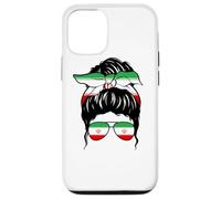 Iranian Girl Iran Drapeau iranien Fière femme iranienne Coque pour iPhone 12/12 Pro