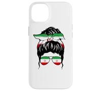Iranian Girl Iran Drapeau iranien Fière femme iranienne Coque pour iPhone 14 Plus