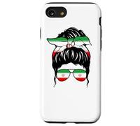Iranian Girl Iran Drapeau iranien Fière femme iranienne Coque pour iPhone SE (2020) / 7 / 8