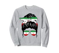 Iranian Girl Iran Drapeau iranien Fière femme iranienne Sweatshirt