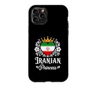 Iranian Princess Iran Flag Proud Iranian Girl Coque pour iPhone 11 Pro