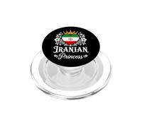 Iranian Princess Iran Flag Proud Iranian Girl PopSockets PopGrip pour MagSafe