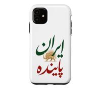 Iranian Shir o Khorshid Lion and Sun Vive l'Iran Persan Coque pour iPhone 11