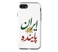 Iranian Shir o Khorshid Lion and Sun Vive l'Iran Persan Coque pour iPhone SE (2020) / 7/8