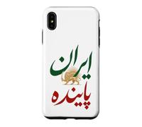 Iranian Shir o Khorshid Lion and Sun Vive l'Iran Persan Coque pour iPhone XS Max