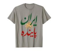 Iranian Shir o Khorshid Lion and Sun Vive l'Iran Persan T-Shirt