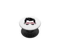 Iraqi Boy Irak Drapeau irakien Fier Homme irakien PopSockets PopGrip Adhésif