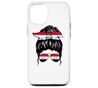 Iraqi Girl Irak Drapeau irakien Fière Femme irakienne Coque pour iPhone 12/12 Pro